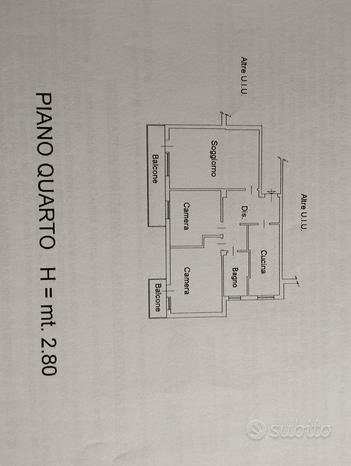 5 rooms Apartment in Treviso, Italy No. 288020