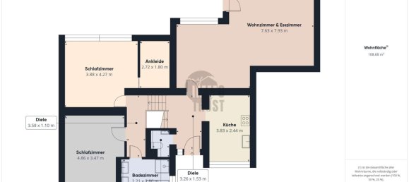 2 Schlafzimmer Stadthaus in Hanover, Germany, Nr. 280147 19