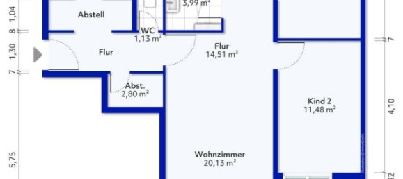 Квартира с 3 спальнями в Ludwigsburg, Германия № 365426 19