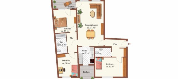 3 غرف نوم شقة في Wolfsburg, Germany رقم 320497 20