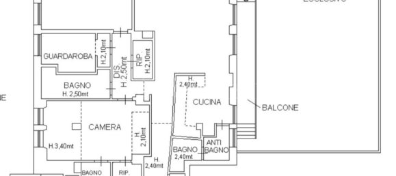 4 rooms Apartment in Milan, Italy No. 243915 22