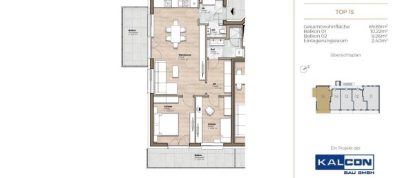 Casa de 3 divisões em Deutsch-Wagram, Austria N.º 224041 10