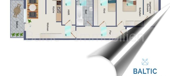 Apartamento T2 em Ostholstein, Germany N.º 96524 3