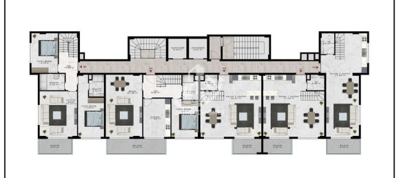 Apartamento 1+1 em Demirtas, Turkey N.º 8564 29