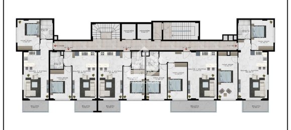 Apartamento 1+1 em Demirtas, Turkey N.º 8564 27