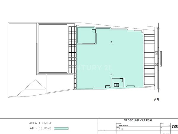 1225m² Building in Vila Real, Portugal No. 70798
