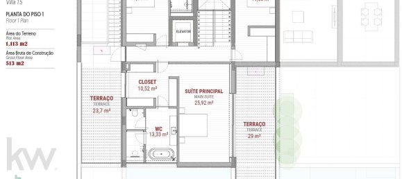 5 غرف نوم منزل في Oeiras, Portugal رقم 105301 28