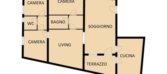5 rooms Penthouse in Vicenza, Italy No. 230277 16