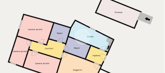 4 rooms Apartment in L'Aquila, Italy No. 4752 26