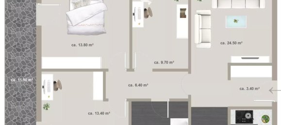 4 rooms Apartment in Trentino-Alto Adige, Italy No. 136560 16