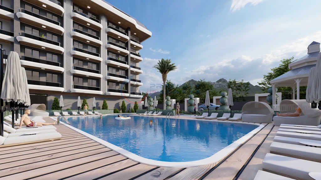 شقة 1+1 في Alanya, Turkey رقم 47013