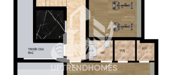 Apartment 1+1 in Mahmutlar, Turkey No. 3370 17