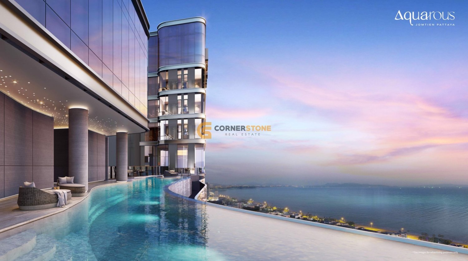 Apartamento com 1 quarto em condomínio em Pattaya, Thailand N.º 22838