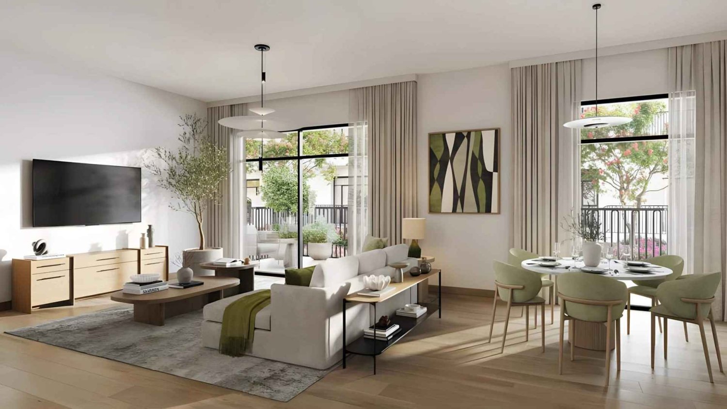 1 غرف نوم شقة في Ellison, Town Square, UAE رقم 68714