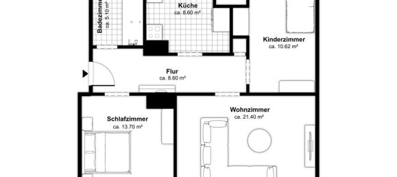 Apartamento T2 em Delmenhorst, Germany N.º 227041 20