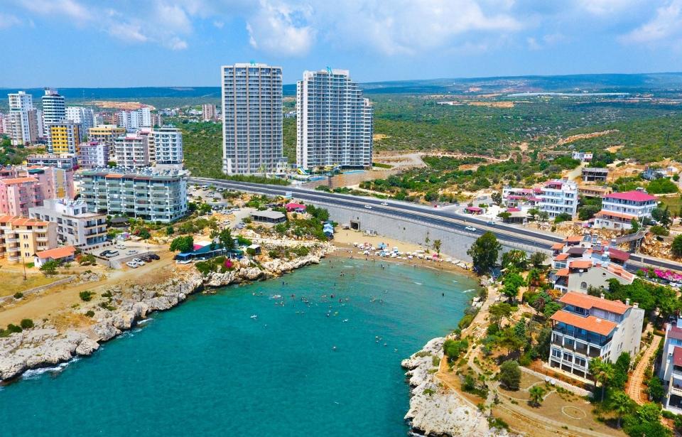 Wohnung 1+1 in Mersin, Turkey, Nr. 31830