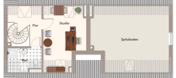 3 rooms Duplex in Erlangen-Hochstadt, Germany No. 318188 3