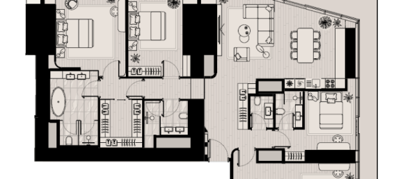 Apartamento T1 em Dubai Internet City, UAE N.º 121522 11