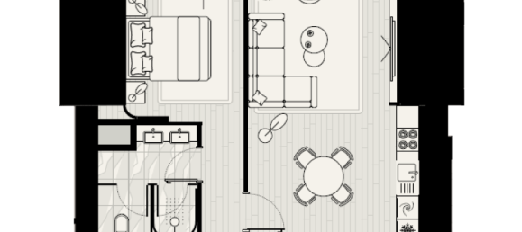 Apartamento T1 em Dubai Internet City, UAE N.º 121522 9