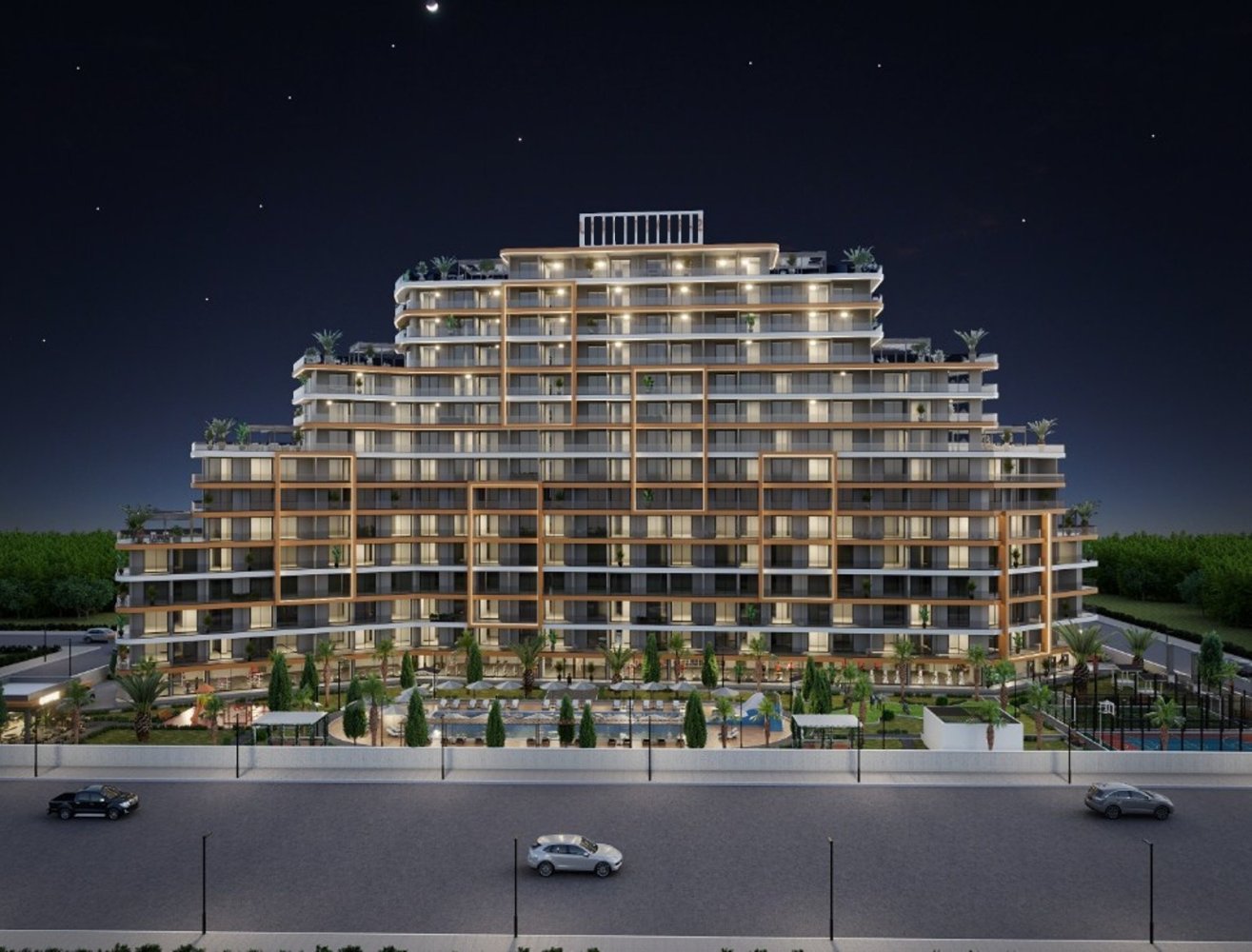 Apartment 1+1 in Mersin, Turkey No. 30604