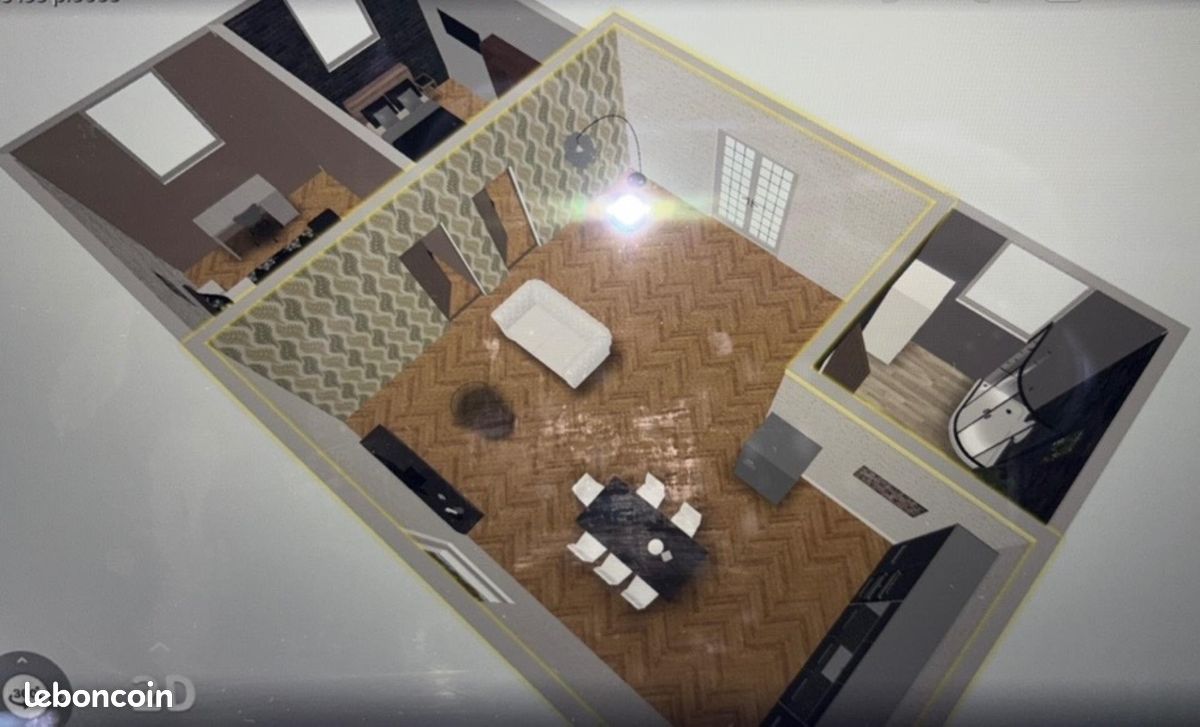 2 غرف نوم شقة في Marquise, France رقم 330249