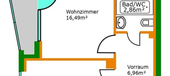 Apartamento de 2 habitaciónes en Wiener Neudorf, Austria No. 204121 14