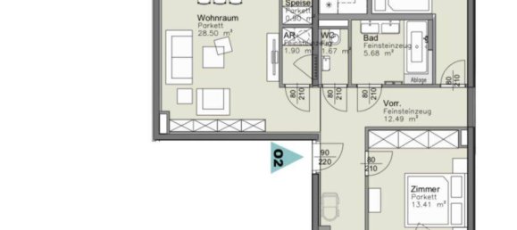 3-Zimmer Wohnung in Favoriten, Austria, Nr. 99316 5