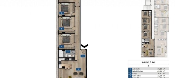 3 rooms Apartment in Kargicak, Turkey No. 10060 21