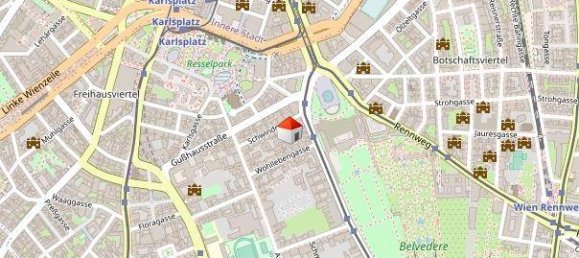 2 غرف نوم شقة في Wieden, Austria رقم 219086 10