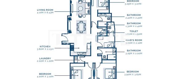 2 chambres appartement à vendre à Dubai, UAE № 112074 26