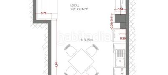Propiedad comercial en Vila-real, Spain 37 m² No. 166737 5