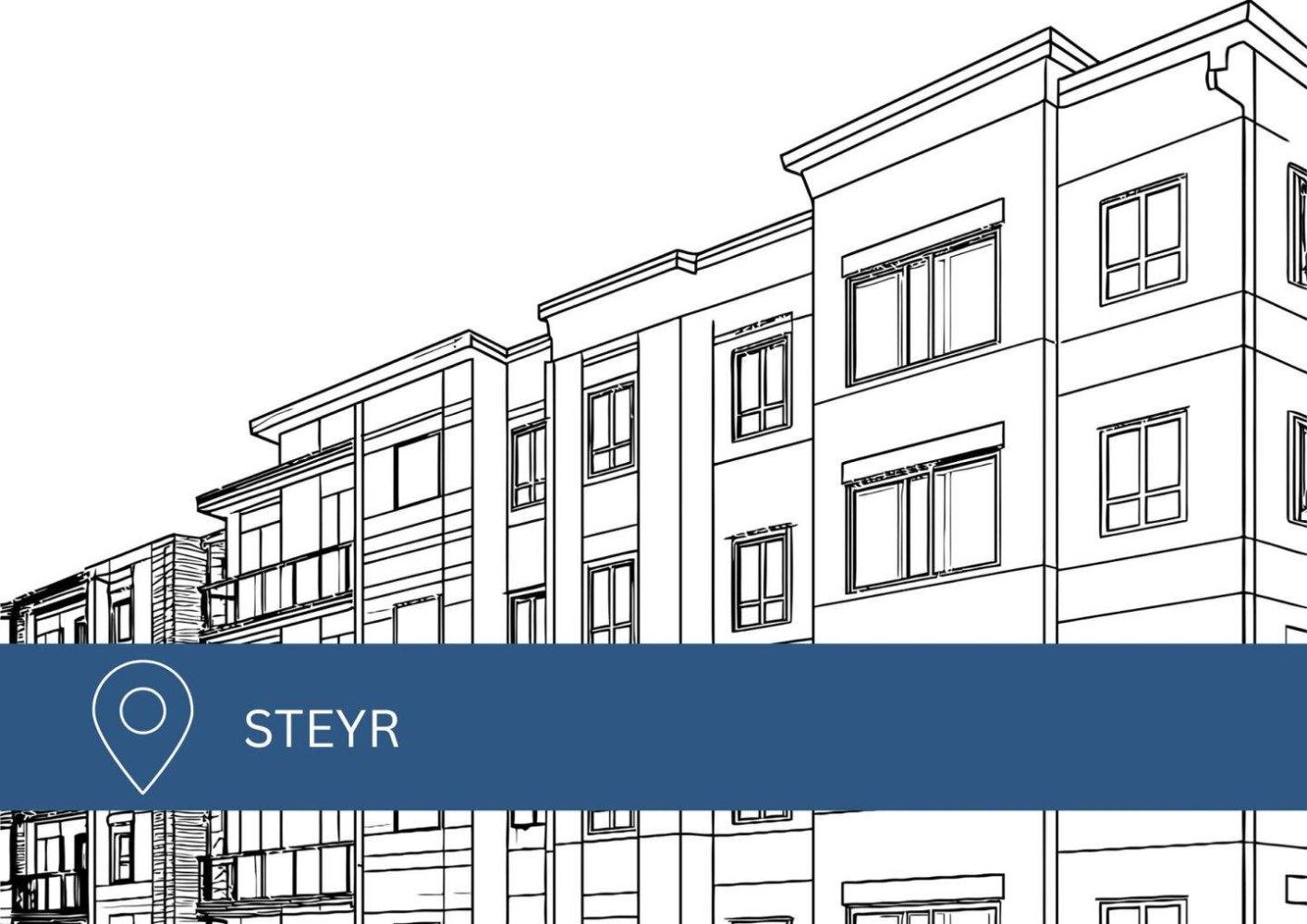 Gebäude in Steyr, Austria 1200m², Nr. 243341