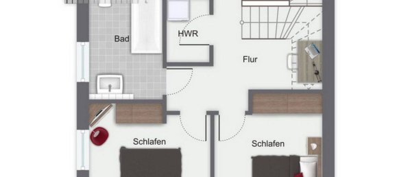 Таунхаус с 3 спальнями в Северо-Западный Мекленбург, Германия № 318917 40