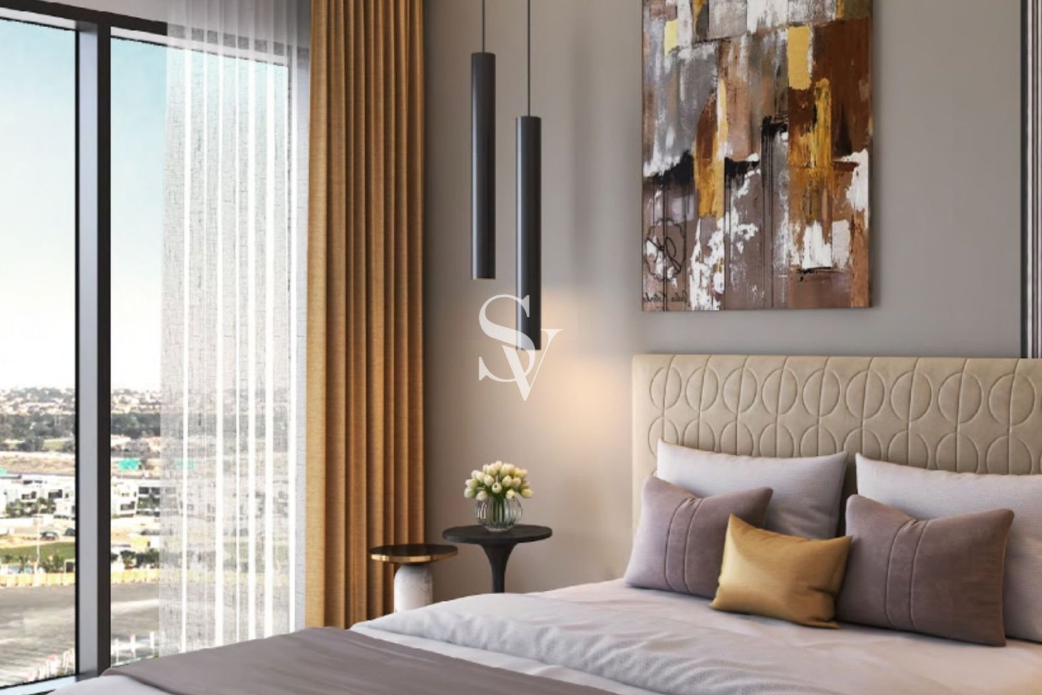 Квартира с 1 спальней в DAMAC Hills (Akoya by DAMAC), ОАЭ № 109970