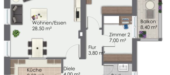 2 chambres Appartement à Solingen, Germany No. 330284 14
