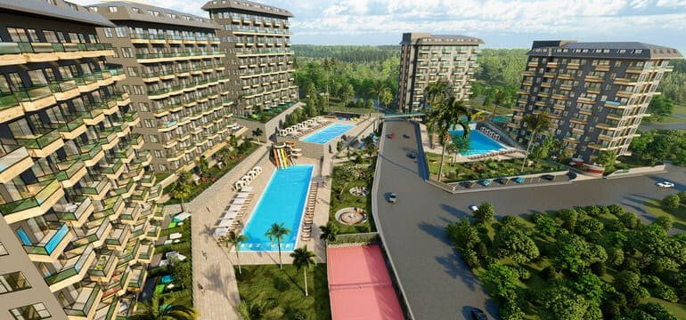 شقة 1+1 في Avsallar, Turkey رقم 30460