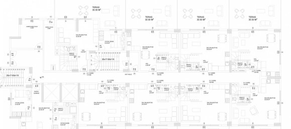 شقة 1+1 في Avsallar, Turkey رقم 30460 25