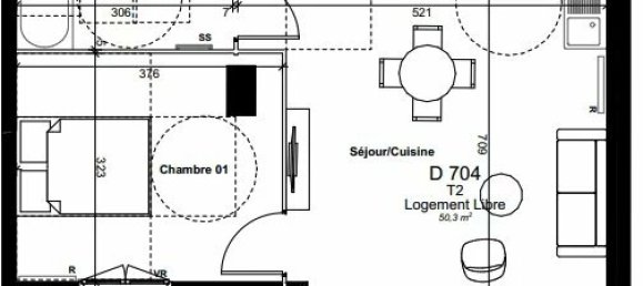 1 bedroom Apartment in Bordeaux, France No. 277819 4