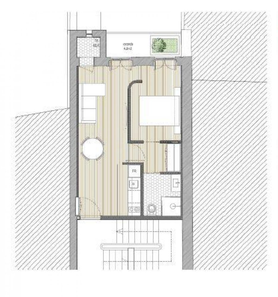 Studio in Porto, Portugal No. 2550