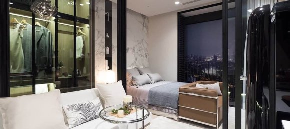 Кондоминиум  с 1 спальней в Бангкок, Таиланд № 2921 10