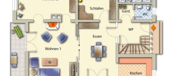 7غرفة تاون هاوس في Marburg-Biedenkopf, Germany رقم 267962 7