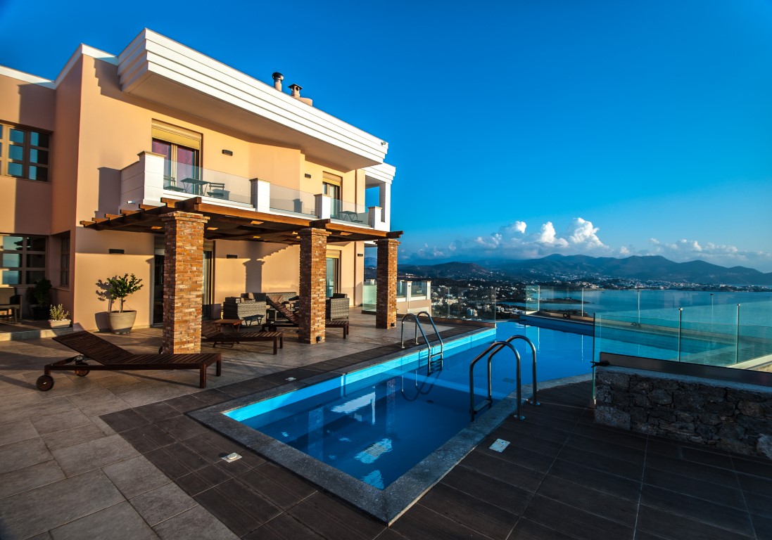 6 غرف نوم فيلا في Agios Nikolaos, Greece رقم 5333