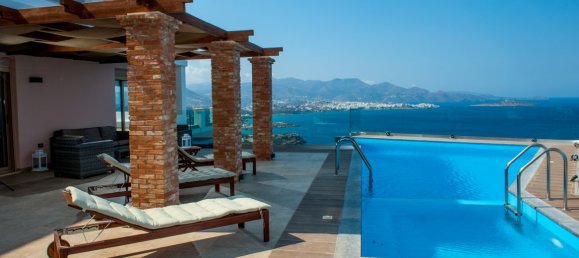6 غرف نوم فيلا في Agios Nikolaos, Greece رقم 5333 3