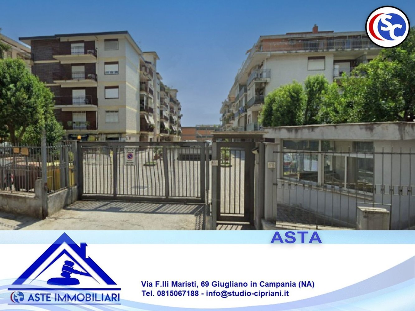 3 rooms Apartment in Caserta, Italy No. 96876
