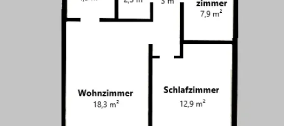 2 غرف نوم شقة في Lower Saxony, Germany رقم 225337 17