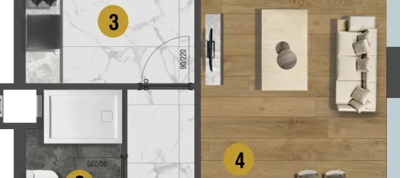 Wohnung 2+1 in Mugla, Turkey, Nr. 33316 11