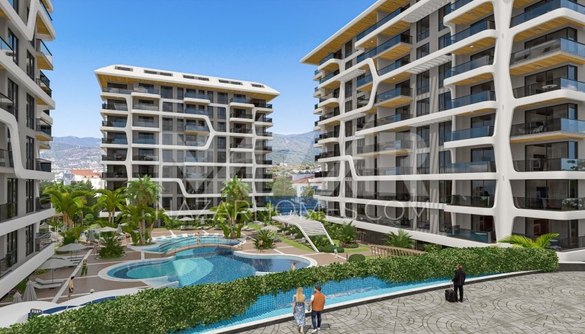 Appartement 1+1 à Alanya, Turkey No. 14344