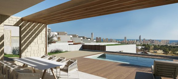 4 غرف نوم فيلا في Finestrat, Spain رقم 9717 4