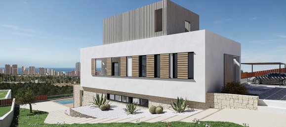 4 غرف نوم فيلا في Finestrat, Spain رقم 9717 6