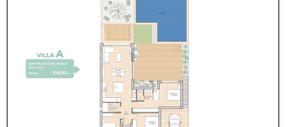 3 Schlafzimmer Villa in Los Alcazares, Spain, Nr. 11110 12